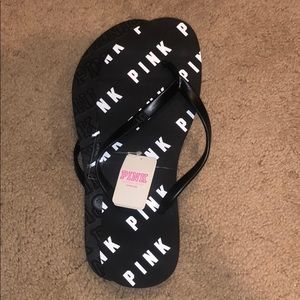 NEW PINK flip flop sandals
